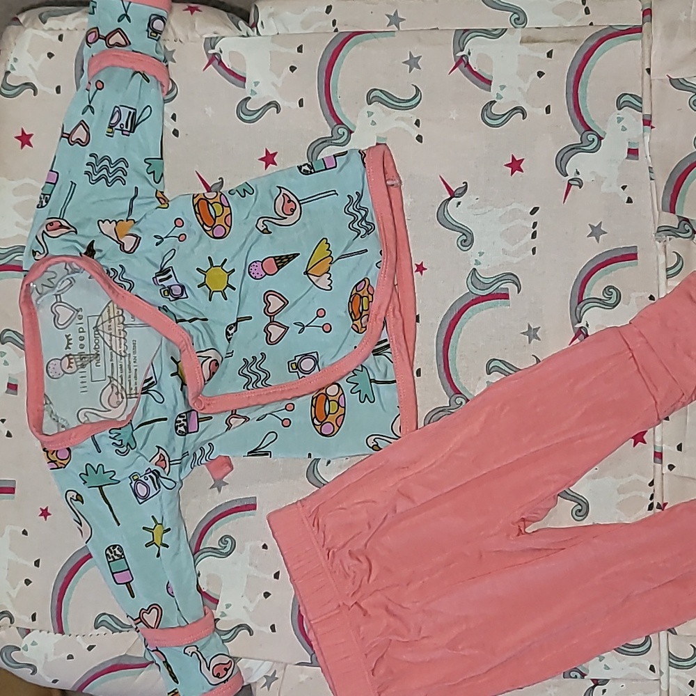 Little Sleepies Cross Over Set- Newborn
